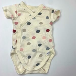 🧸3 for $19🧸 Moser Moments by Gerber bodysuit polka dot (organic cotton)